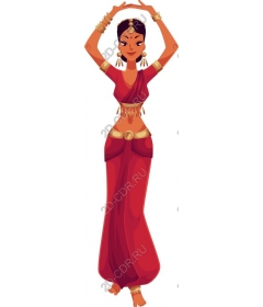  Elegant, traditional dancer