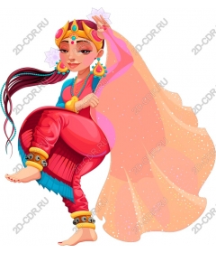  Bright traditional dancer