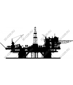 Offshore oil rig