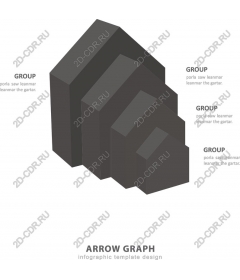  Стрелочный график для визуализации данных