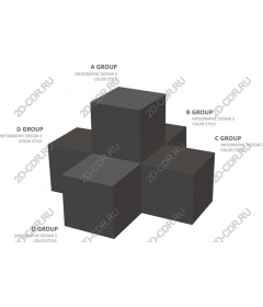  Инфографика группы 3D Cube