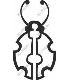  Stylized beetle