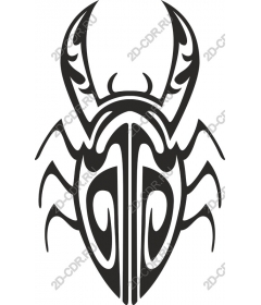  Tribal beetle