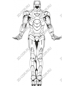  Futuristic humanoid robot