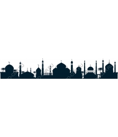 The majestic view of the mosque