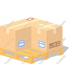  Stacked cargo crates