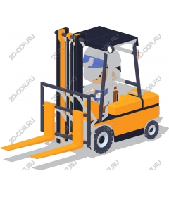  The modern forklift