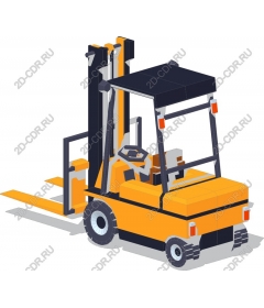  The modern forklift