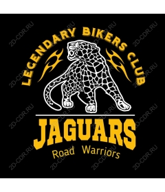  Emblem for Jaguar legendary biker club