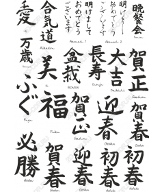 Japanese Calligraphy Set-Elegant