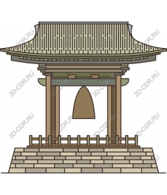 Traditional bell tower