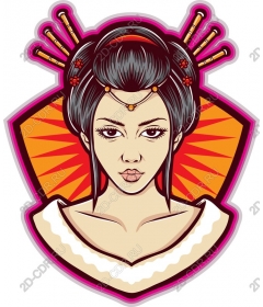  Elegant Oriental beauty