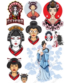 Geisha Kit-Traditional Japanese