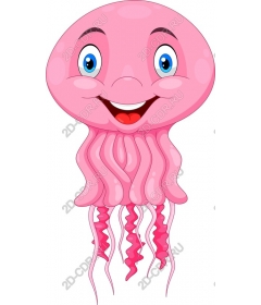  Adorable smiling jellyfish