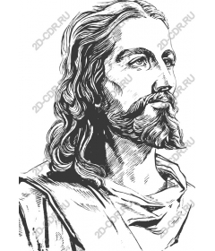 Calm bearded figure