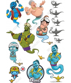 The Genie and the Magic Lamp