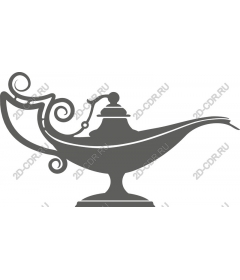 Vintage oil lamp