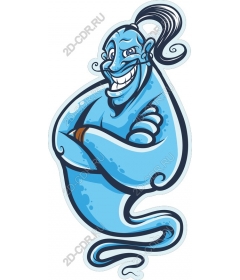  Charming Blue Genie
