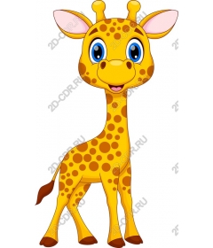  Cute cartoon giraffe