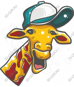 Funny giraffe