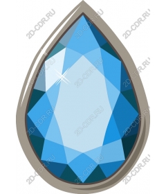 Blue gemstone