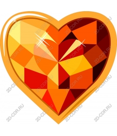  Heart Gem