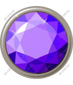  Elegant purple gemstone