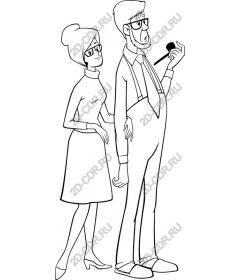  Stylish couple