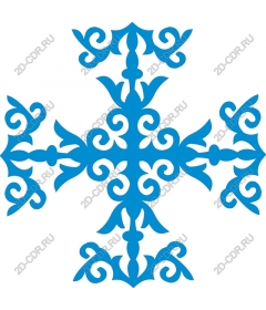  Elegant blue floral