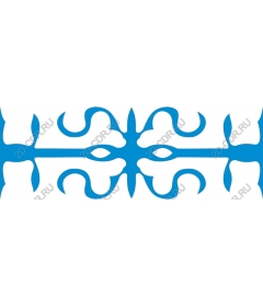  Elegant blue decorative
