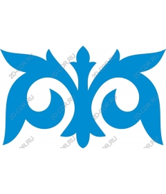  Elegant blue vortex