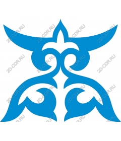  Charming blue tribal