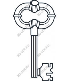  Elegant vintage key