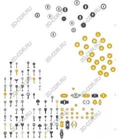 Премиальный набор ключей и замков