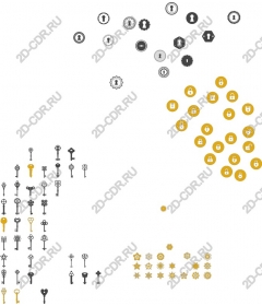  Elegant collection of icons of keys and locks