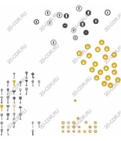 Универсальная коллекция ключей и замков