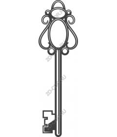  Elegant vintage key
