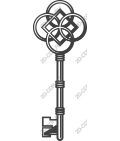  Elegant decorative key