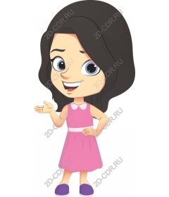 Cheerful young girl