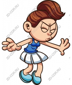  Dynamic Dance Girl