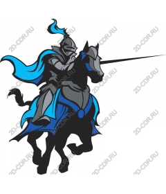  Knight on horseback