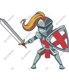  Knight in armor