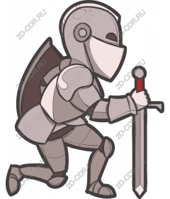  Cartoon knight