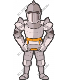  Cartoon knight