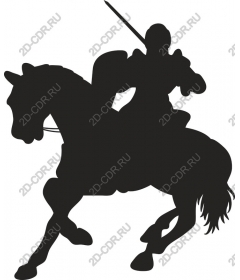  Knight on horseback
