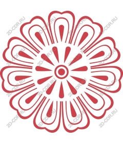 Floral mandala