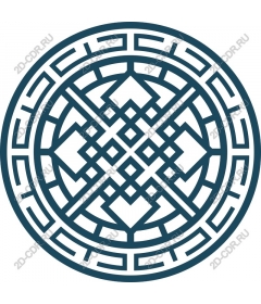  Elegant geometric circle