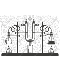 Vintage laboratory setup