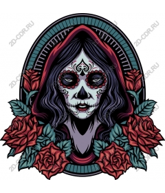  Elegant sugar skull