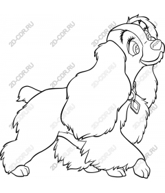  Charming playful dog